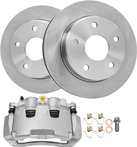 Miniatura 9 de Detroit Axle - Kit de freno delantero para Hyundai Elantra 17-20, 16-21 Tucson, 17-22 Kia Sportage, rotores de freno de disco pastillas de freno