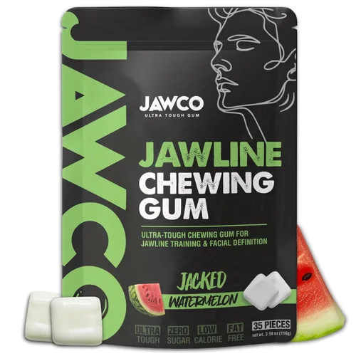 Miniatura 23 de JAWCKO Chicle Ultra-Resistente para Mandíbula Obtén una Mandíbula Más Fuerte y Cuadrada Chicle Duro de Entrenamiento para Mandíbula Fuerza 15X