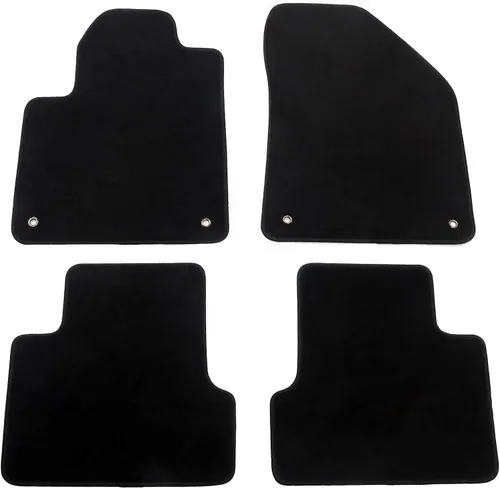 Miniatura 11 de IKON MOTORSPORTS, Alfombrillas de nailon para automóvil compatibles con Jeep Cherokee 4DR 2014-2023, alfombras de automóvil de pasajeros color beige