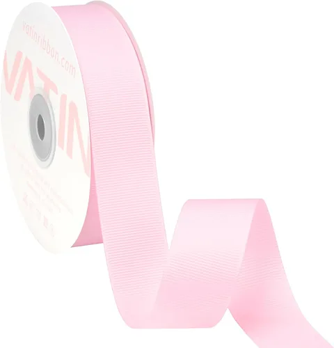 Miniatura 72 de Vatin - Rollo de cinta de grogrén, rollos de 25-50 yardas, perfecto para decoración de bodas, coronas, baby showers, envolturas de paquete de regalo