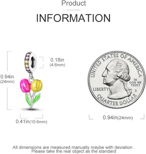 Miniatura 200 de Hapour Dijes de plata de ley 925 para pulseras, collar, joyería europea, colgante de cuentas para mujeres y madres