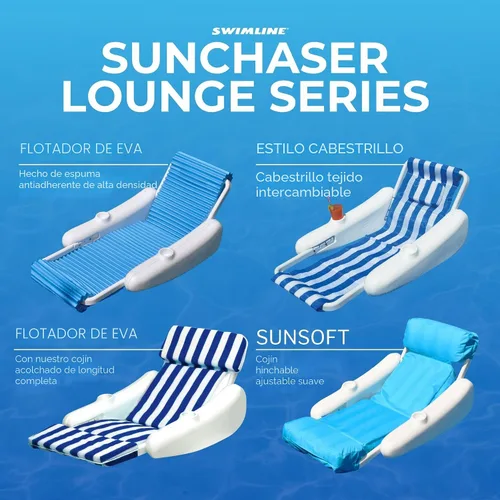 Miniatura 7 de Swimline Inserto de balsa de piscina con hon