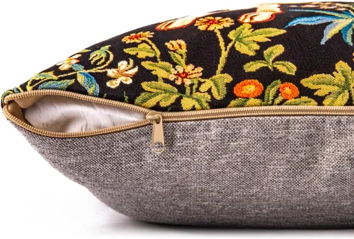 Miniatura 4 de STP GOODS Almohada de tapiz, almohada decorativa, decoración bohemia perfecta para sofá, sala de estar, dormitorio, cojín de sofá de 18 x 18