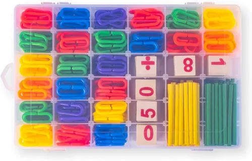 Miniatura 4 de Caja organizadora de plástico con 36 compartimentos, caja de almacenamiento de joyas con divisores ajustables (paquete de 1)