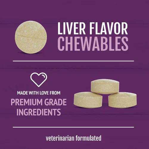 Miniatura 4 de Petnc Level-1 Suplemento de salud de cadera y articulaciones para perros jóvenes (60 unidades), 500 mg de glucosamina, 100 mg de condroitina, 10 mg