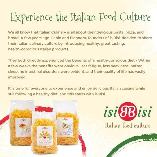 Miniatura 7 de isiBisi Muestra de pasta sin gluten, paquete de 3 – Penne, Baby Mafalda, Spirali Noodles – Sin OMG, vegano, fabricado en Italia