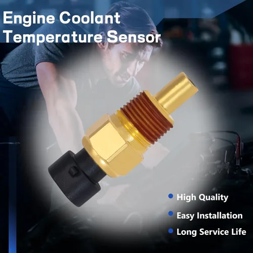 Miniatura 2 de Sensor de temperatura del refrigerante 213-928, compatible con Buick Allure Chevrolet Silverado GMC Pontiac 1986-2007 3.8L/4.3L/4.6L Reemplazar OEM