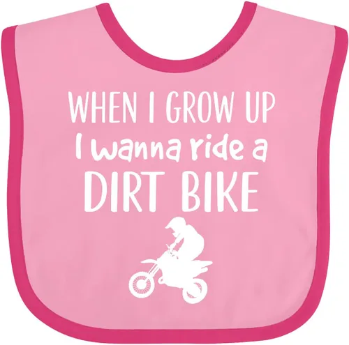Miniatura 10 de inktastic Babero para bebé de motocross Future Dirt Biker