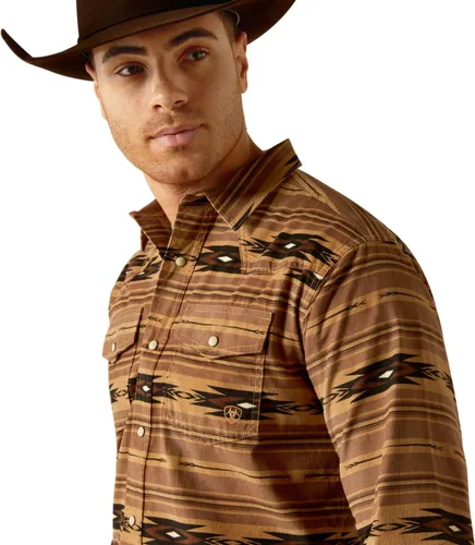 Miniatura 4 de ARIAT Camisa Hobar Retro Fit para hombre
