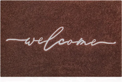 Miniatura 19 de AAZZKANG Alfombra Amarilla para Puerta Exterior Alfombra de Bienvenida para Puerta Interior, Alfombra Antideslizante de Goma para Puerta, Alfombras