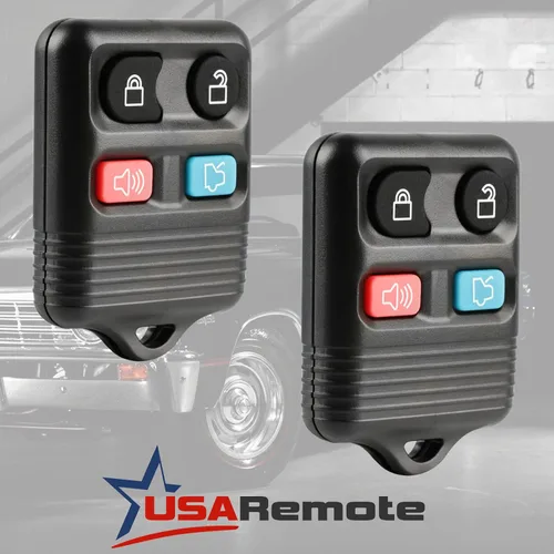 Miniatura 2 de Control remoto de entrada sin llave para automóvil para Ford, Lincoln, Mercury, Mazda con llave de encendido
