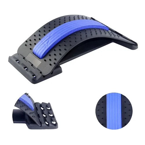 Miniatura 3 de Dispositivo de estiramiento de espalda, estirador de espalda baja YoofZLer para cama, silla y automóvil, masajeador de apoyo para aliviar el dolor