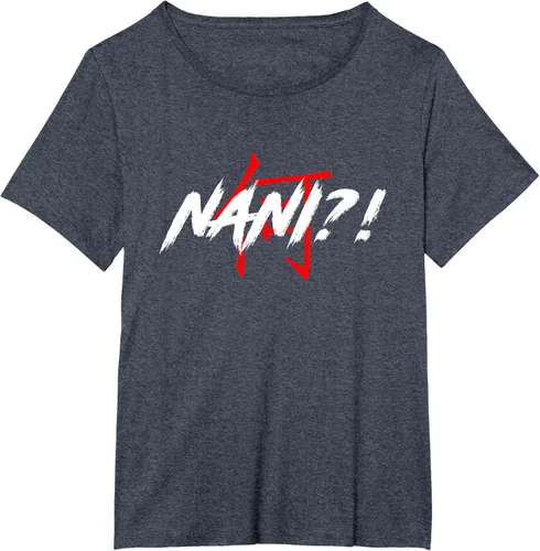 Miniatura 80 de Nani Meme Anime Japanese Camiseta, Negro, S