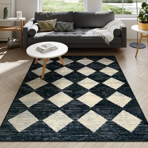 Miniatura 2 de Lahome Alfombras de Área Lavables a Máquina para Dormitorio Estético, Alfombra de Área Suave 4x6 pies para Sala de Estar Antideslizante, Alfombras