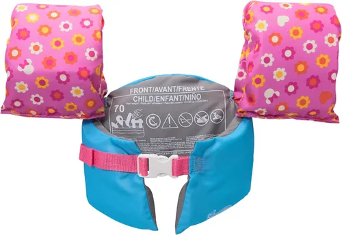 Miniatura 4 de SwimWays Disney Minnie - Entrenador de natación, chaleco salvavidas aprobado por la Guardia Costera de EE. UU., chaleco de natación para niños