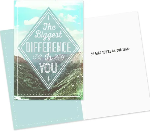 Miniatura 2 de Hallmark Business Bulk - Paquete de 10 tarjetas de agradecimiento surtidas para empleados (talentoso y apreciado), tarjetas de 5 x 7, mensajes