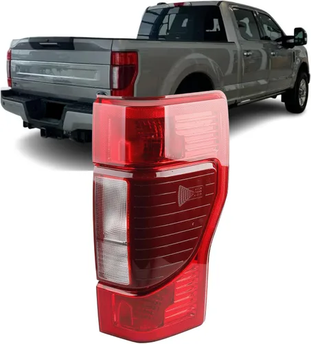 Miniatura 9 de Dasbecan Conjunto de luz trasera LED para lado izquierdo del conductor Compatible con Ford F250 F350 F450 2020-2022, puede instalarse en la luz