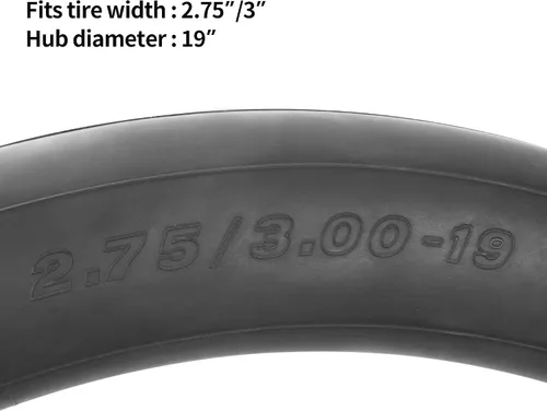 Miniatura 2 de Paquete de 2 tubos interiores de repuesto 2.75/3.00-19 70/100-19 para CRF KLX TTR125 KX100 Pit Dirt Bike Motocross, TR4 vástago de válvula recto