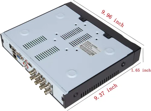 Miniatura 2 de 8 canales 1080N híbrido 5-en-1 AHD DVR (1080P NVR+1080N AHD+960H analógico+TVI+CVI) Sistema de vigilancia de seguridad DVR CCTV independiente 8CH