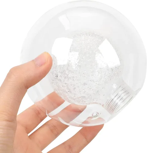 Miniatura 5 de Kichvoe Reemplazo de pantalla de lámpara de vidrio duradero para luz de techo base G9 Pantalla de globo transparente 3.9 pulgadas fácil instalación