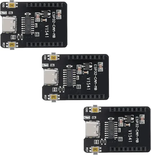 3pcs ESP32-CAM zócalo CH340 Tipo-C Interfaz para programación de módulo ESP32-CAM