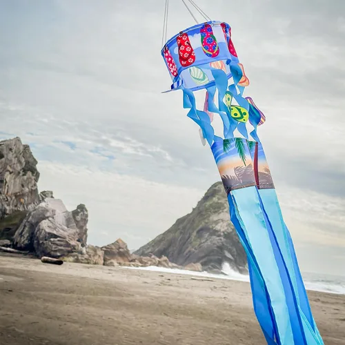 Miniatura 4 de In the Breeze Flip Flop Beach Twistair Windsock, 40