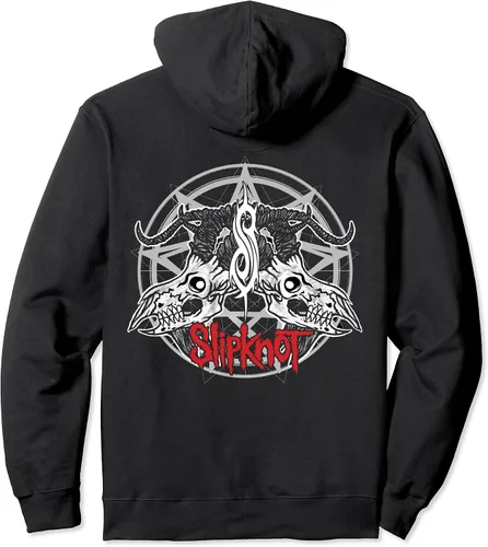 Miniatura 2 de Slipknot Sudadera con capucha oficial de doble cabra