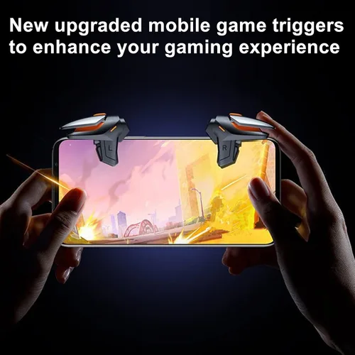 Miniatura 5 de Leprato Controlador móvil, disparador de juegos móviles, joystick compatible con teléfonos Android iOS, regalos para hombres, mujeres, amantes