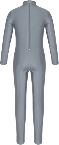 Miniatura 29 de Body de manga larga para niños y niñas, con cuello alto, cuerpo completo, leotardo de gimnasia