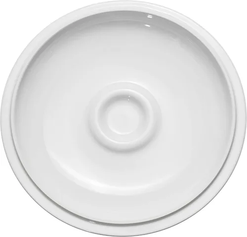 Miniatura 6 de STAUB Olla de cerámica redonda cubierta para brie de 8 pulgadas - Blanca