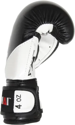 Miniatura 2 de SMAI Guantes de boxeo de cuero MMA para niños: guantes de kickboxing profesionales con protección mejorada para la muñeca y los nudillos. Cuero