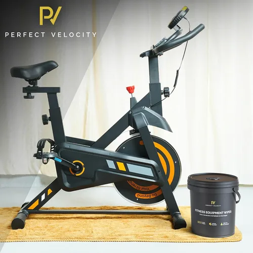 Miniatura 5 de Toallitas para equipos de fitness con dispensador de cubo reutilizable, 800 toallitas húmedas prehumedecidas con aroma a limón multisuperficie