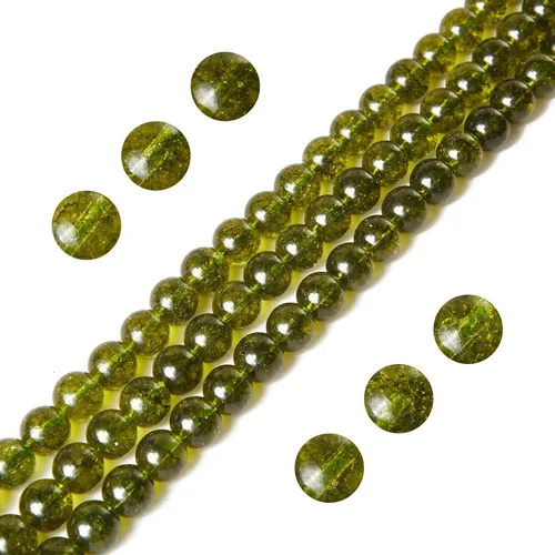 Miniatura 36 de 100 cuentas de piedras preciosas de jade rosa y amarillo de 8 mm, cuentas naturales, cuentas sueltas redondas para hacer joyas Jade rosa amarillo