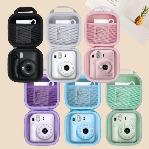Miniatura 2 de Carcasa rígida de repuesto para cámara instantánea Fujifilm Instax Mini 12/11 (funda lila púrpura)
