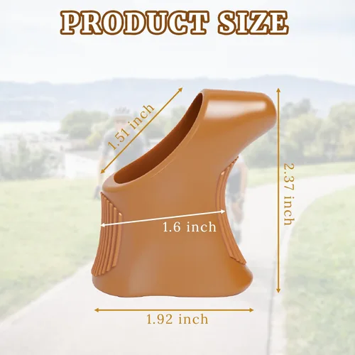 Miniatura 2 de Fundas de palanca de freno compatibles con Campagnolo Nuovo Super Record Shield Road Bike Shifter Palanca de cambio para deportes al aire libre