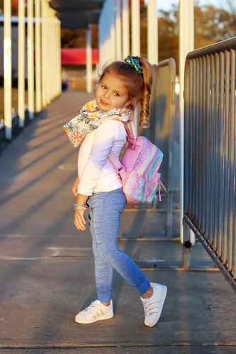 Miniatura 8 de mibasies Mini mochila para niñas y niños, monedero arcoíris
