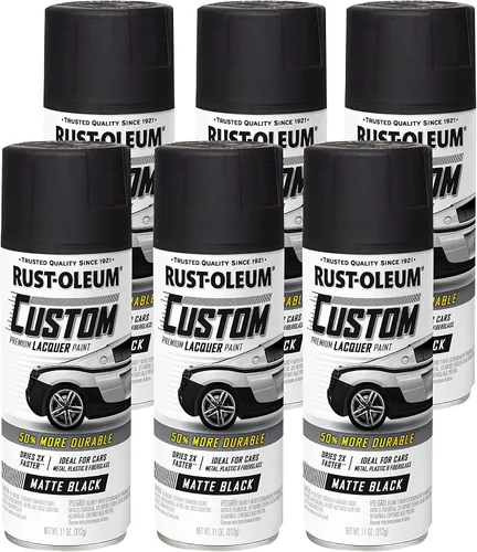 Miniatura 19 de Rust-Oleum 323349 - Pintura en aerosol de laca personalizada para automóviles, 11 onzas, color verde neón brillante, (paquete de 1 unidad)