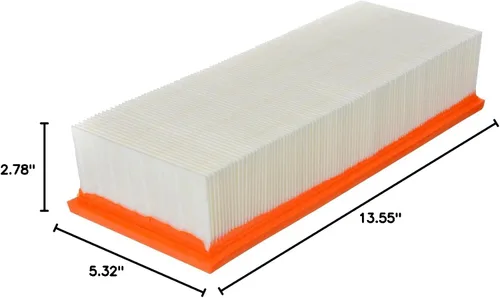Miniatura 8 de FRAM Extra Guard CA9711 - Filtro de aire de repuesto para modelos seleccionados de Audi y Volkswagen, proporciona protección de filtro de hasta 12
