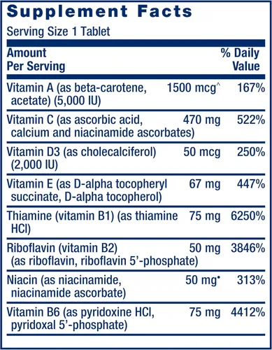 Miniatura 3 de Life Extension Multivitamínico Una-Por-Día – Repleto de Más de 25 Vitaminas, Minerales y Extractos de Plantas, Quercetina, Folato 5-MTHF y Más