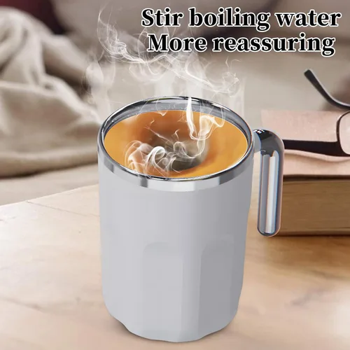Miniatura 6 de Taza autoagitadora automática – Taza mezcladora controlada por temperatura – No necesita batería ni electricidad, para bebidas de café y polvo
