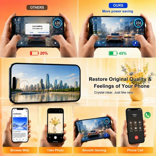 Miniatura 8 de para iPhone 13 Reemplazo de pantalla, al por mayor, pantalla LCD Full HD completa, digitalizador táctil 3D, marco de montaje con adhesivo