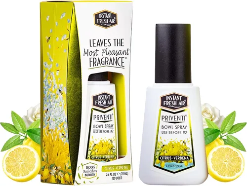 Miniatura 23 de Priventi - Spray para inodoro y baño eliminador de olores para hombres, hasta 120 usos, eliminación de olores de tamaño de viaje para #2 - Para
