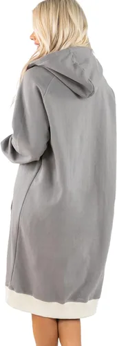 Miniatura 86 de Lazy One Sudadera con capucha de gran tamaño, ropa de dormir cómoda, vestido de suéter para mujer