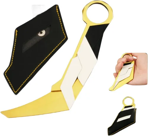 Miniatura 4 de UGLYAF Valorant - Juego de cuchillos Karambit Champion - Modelo de cuchillo de garra (juego de caja Champion 2023)