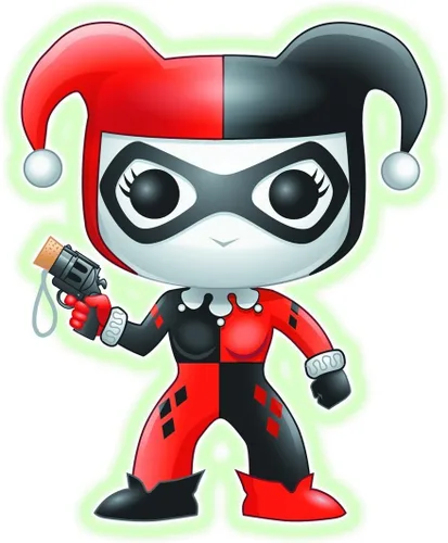Miniatura 2 de Funko POP Heroes: Figura de vinilo que brilla en la oscuridad de Harley Quinn