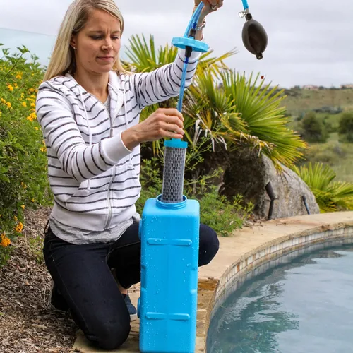 Miniatura 6 de Sagan Life DuraFlo Filtro de agua de repuesto para sistema de purificación de agua AquaBrick, elimina bacterias, virus, parásitos, purifica