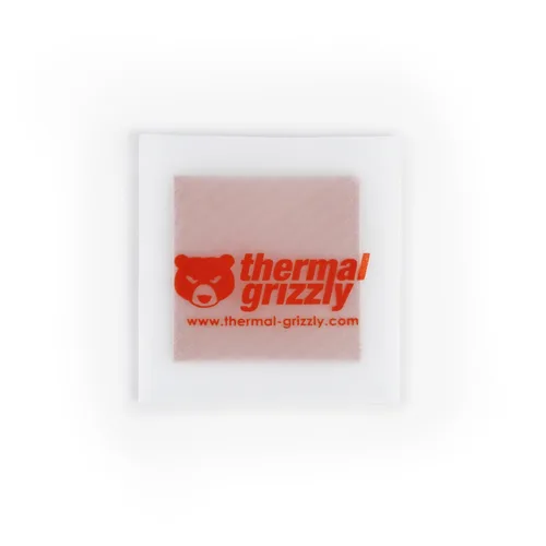 Miniatura 9 de Thermal Grizzly Almohadilla de interfaz térmica Minus Pad 8-1.181x1.181x0.020 in, eléctricamente no conductora, alta conductividad térmica
