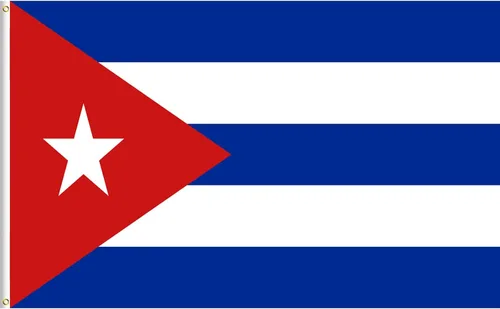 Bandera cubana de 10 x 15 pies, 118.1 x 177.2 in, bandera cubana de gran tamaño, poliéster para exteriores, color vivo, a prueba de decoloración,