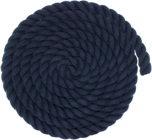 Miniatura 47 de West Coast Paracord - Cuerda de algodón natural trenzada de 3 hebras, 1/4, 1/2, 5/8, 3/4 y 1 pulgada de diámetro, 10, 25, 50, 100 pies Escala