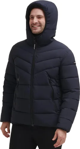 Miniatura 7 de Calvin Klein Abrigo de invierno para hombre con capucha Sherpa